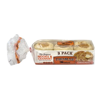 Picture of Thomas Original English Muffins, 9 Muffins Per Box, Pack Of 2 Boxes