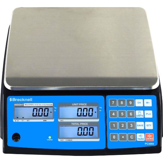 Picture of Brecknell PC3060 Price-Computing Scale, 30/60 Lb, Black