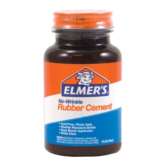 Picture of Elmers Rubber Cement, 4 Oz.