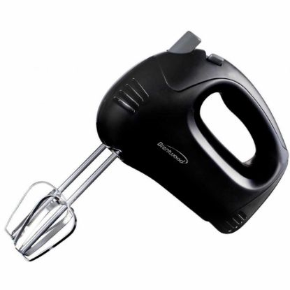 Picture of Brentwood 5-Speed Hand Mixer, 6inH x 4-1/4inW x 9inD, Black