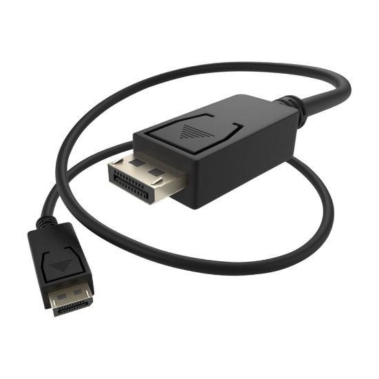 Picture of UNC Group - DisplayPort cable - DisplayPort (M) latched to DisplayPort (M) latched - 3 ft - black