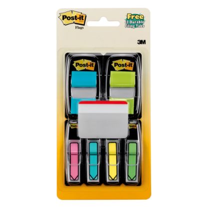 Picture of Post-it Notes Flags, With Durable Tabs, Bright Colors, Pack Of 6 Pads