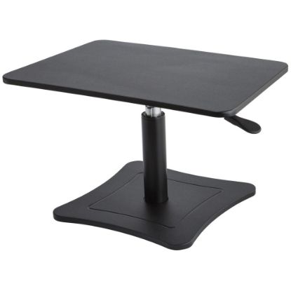 Picture of Victor High Rise Collection Height-Adjustable Wood Laptop Desk Riser, 15 1/4inH x 21inW x 13inD, Black