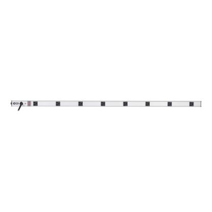 Picture of Tripp Lite Power Strip 120V 5-15R 8 Outlet 6ft Cord 48 Inch Length Metal - Power strip - AC 120 V - 1800 Watt - input: NEMA 5-15 - output connectors: 8 - 6 ft cord - gray, black