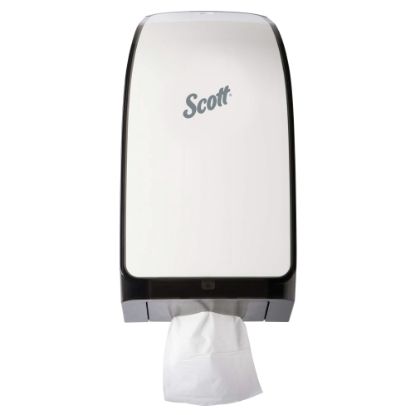 Picture of Scott Hygienic Bathroom Tissue Dispenser, White, 1 Dispenser