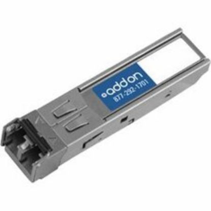 Picture of AddOn Cisco Meraki SFP-1GB-LX Compatible TAA Compliant 10/100/1000Base-LX SFP Transceiver (SMF, 1310nm, 10km, LC) - 100% compatible and guaranteed to work