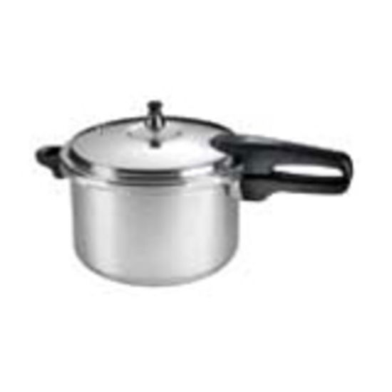 Picture of WearEver Mirro 92180A Pressure Cooker - 8 quart Cooker - Aluminum Body - Dishwasher Safe