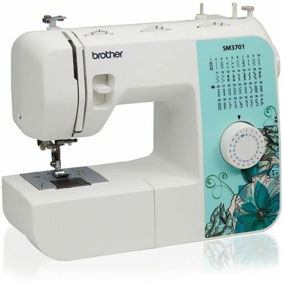 Picture of Brother SM3701 Electric Sewing Machine - 37 Built-In Stitches - Automatic Threading - Portable