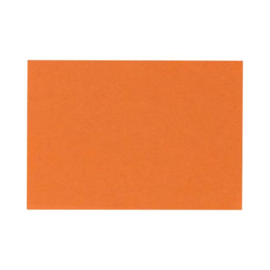 Picture of LUX Flat Cards, A6, 4 5/8in x 6 1/4in, Mandarin Orange, Pack Of 250