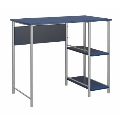 Picture of Ameriwood Home Garrett Metal 36inW Student Desk, Blue