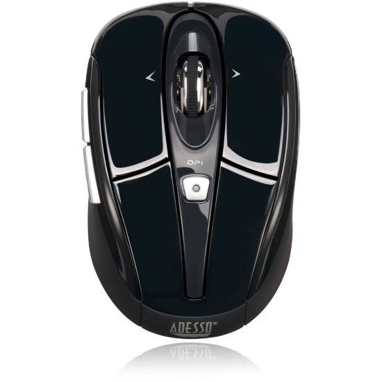 Picture of Adesso iMouse S60B Wireless RF Programmable Nano Optical Mouse, Black