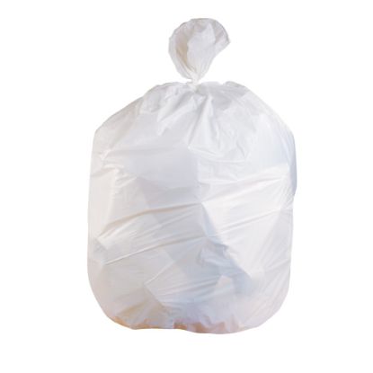 Picture of Heritage Low-Density Can Liners, 0.75-mil, 33 Gallons, 39in x 33in, White, Case Of 150 Liners