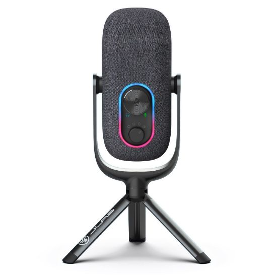 Picture of JLab Audio EPIC TALK USB Microphone, 6.69in, Black