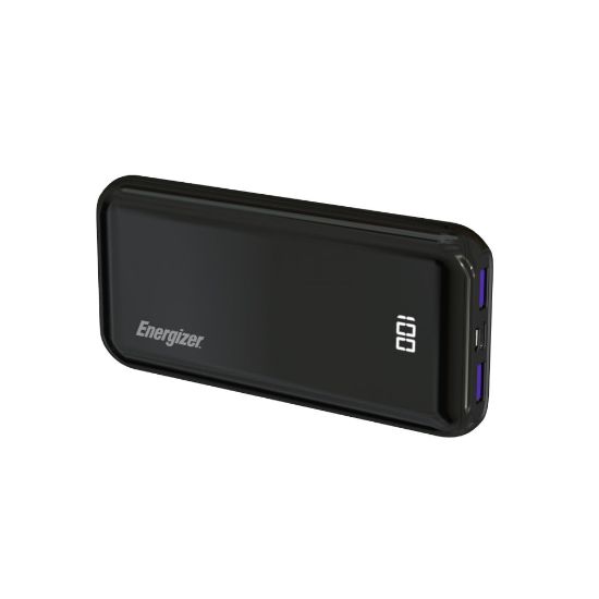 Picture of Energizer 10,000 mAh Ultimate Power Bank, Black, UE10011PQ