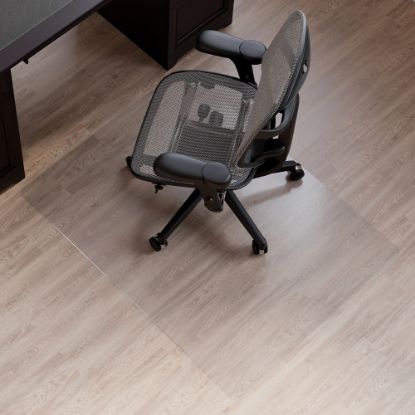 Picture of Realspace Hard Floor Chair Mat, 36in x 48in, Clear