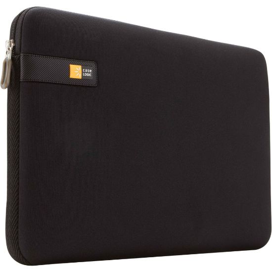 Picture of Case Logic LAPS-111 Carrying Case (Sleeve) for 10in to 11.6in Chromebook, Ultrabook - Black - EVA Foam Body - 9.5in Height x 1.2in Width x 12.3in Depth - 1 Carton