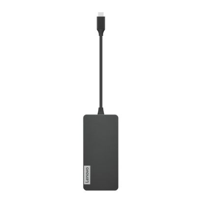 Picture of Lenovo USB Type-C 7-In-1 Travel Hub, Iron Gray, GX90T77924