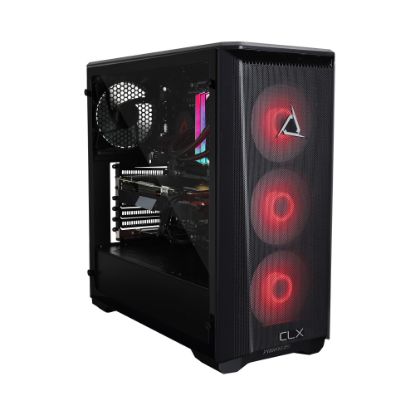 Picture of CLX SET TGMSETRTH0A19BR Liquid-Cooled Gaming Desktop PC, Intel Core i9, 32GB Memory, 4TB Hard Drive/960GB Solid State Drive, Windows 11 Home