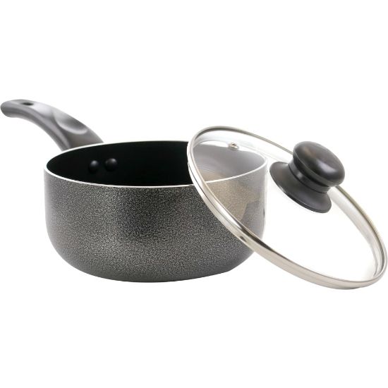 Picture of Better Chef Aluminum Saucepan, 2-Quart, Gray