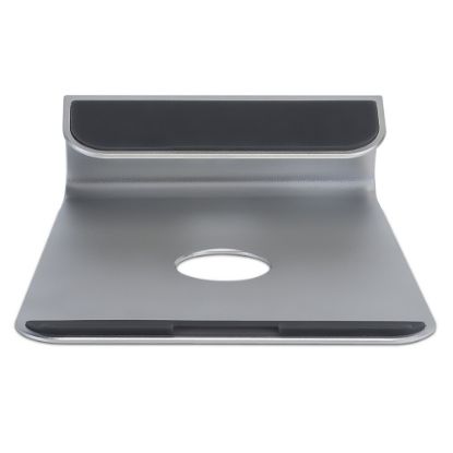 Picture of Mount-It! Tilted Laptop Riser For MacBook And iPad Pro, Silver, MI-7273