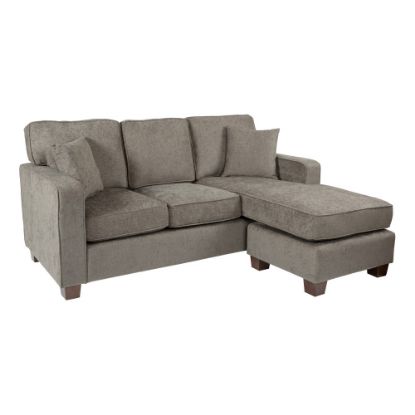 Picture of Office Star Avenue Six Russell Sectional, Taupe