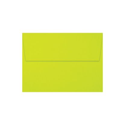 Picture of LUX Invitation Envelopes, A7, Peel & Stick Closure, Wasabi, Pack Of 50