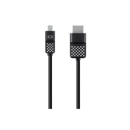 Picture of Belkin - Adapter cable - Mini DisplayPort male to HDMI male - 12 ft - black - 4K support