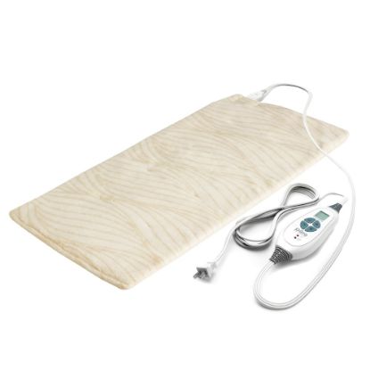 Picture of Pure Enrichment PureRelief Luxe Micromink Heating Pad, Sand Waves