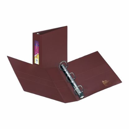 Picture of Avery Heavy-Duty 3-Ring Binder With Locking One-Touch EZD Rings, 2in D-Rings, Maroon