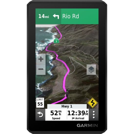 Picture of Garmin zumo XT Automobile Portable GPS Navigator - Rugged - Mountable, Portable - 5.5in - Touchscreen - Radio - Turn-by-turn Navigation, Lane Assist, Junction View, 3D Terrain View - Bluetooth - Wireless LAN - USB - 6 Hour