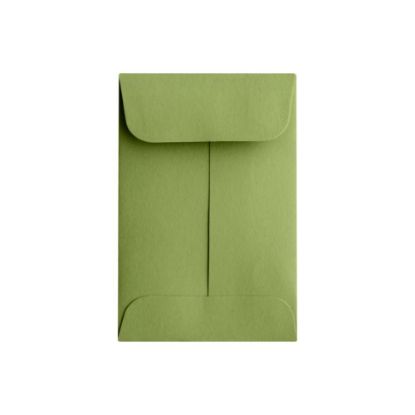 Picture of LUX Coin Envelopes, #1, Gummed Seal, Avocado Green, Pack Of 500