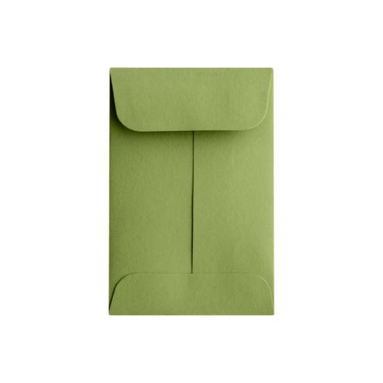 Picture of LUX Coin Envelopes, #1, Gummed Seal, Avocado Green, Pack Of 500