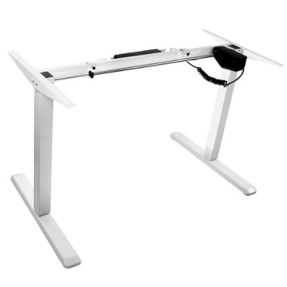 Picture of Mount-It! MI-7980W Electric Standing Desk Frame With Controller, White