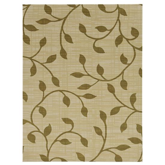 Picture of Foss Floors Area Rug, 6ftH x 8ftW, Vine, Green/Beige