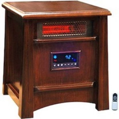 Picture of Lifesmart LS-8WIQH-LB Radiative Heater - Infrared - Electric - 1500 W - Timer - 1500 W - 120 V AC - Portable