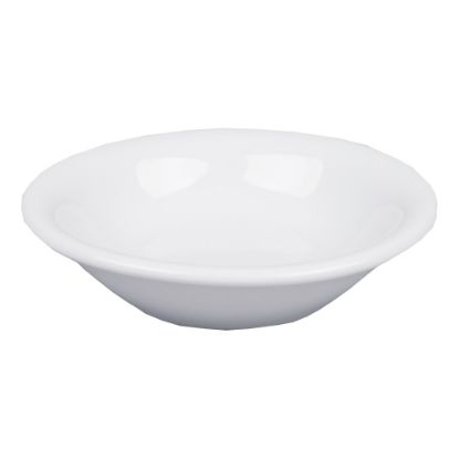 Picture of QM Fruit Bowls, 4 Oz, 5in, White/Air Force Logo, Pack Of 24 Bowls