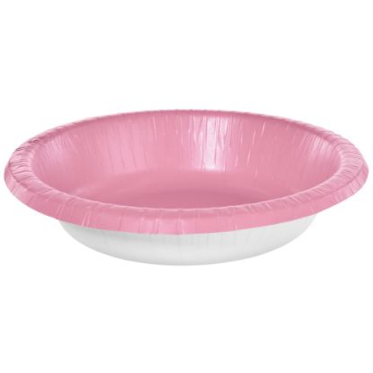 Picture of Amscan Paper Bowls, 20 Oz, New Pink, 20 Bowls Per Box, Case Of 5 Boxes