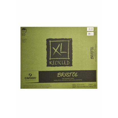 Picture of Canson XL Bristol Pad, 14in x 17in, 30% Recycled, Pad Of 25 Sheets