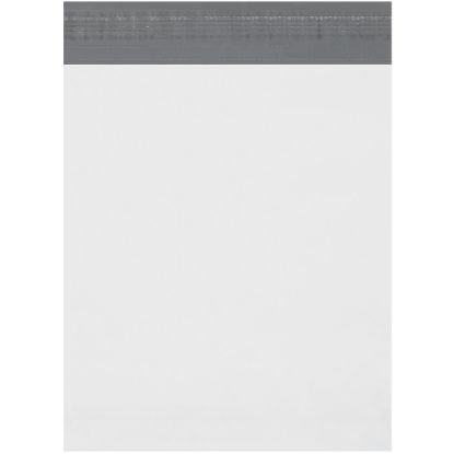 Picture of Partners Brand Expansion Poly Mailers, 11inH x 13inW x 2inD, White, Case Of 100