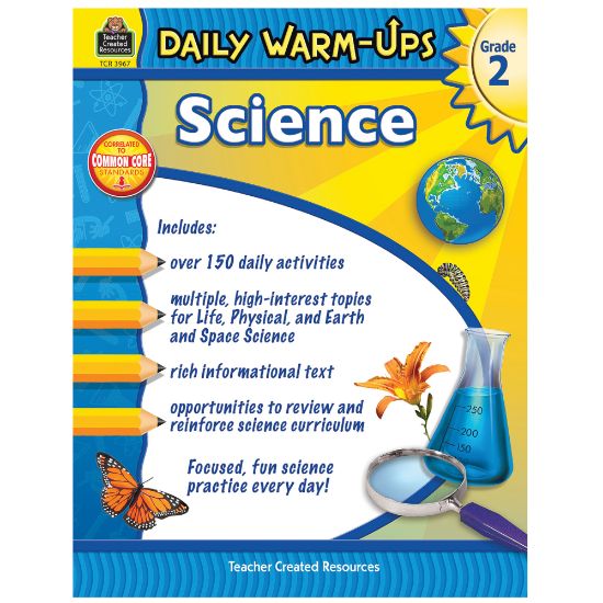 Picture of Teacher Created Resources Daily Warm-Ups Science Book, Grade 2