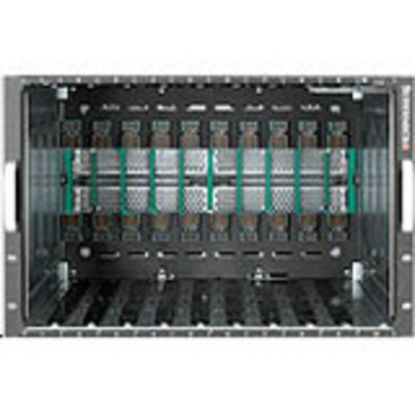 Picture of Supermicro SuperBlade SBE-720E-R90 Blade Server Cabinet - Rack-mountable - 7U - 4 x 3000 W - 16 x Fan(s) Supported