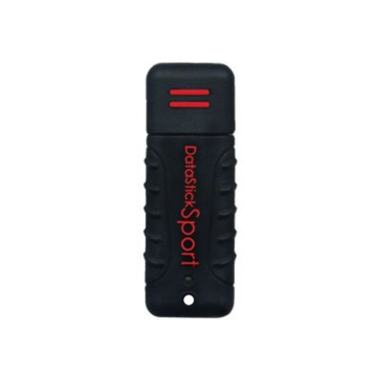 Picture of Centon DataStick Sport - USB flash drive - 128 GB - USB 2.0 - black