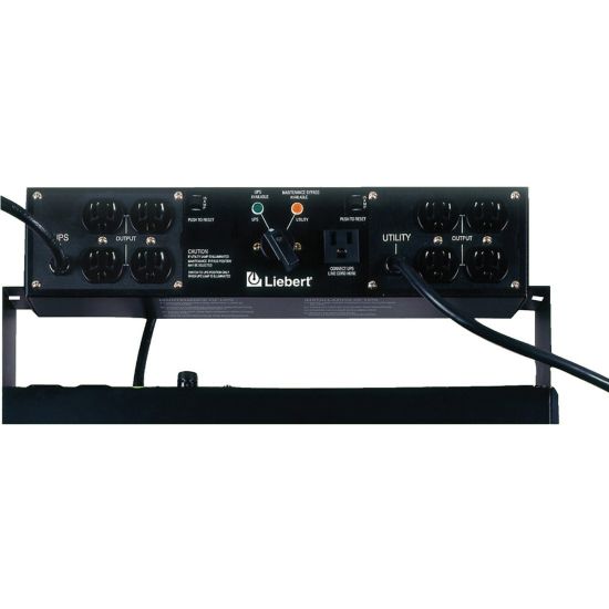 Picture of Vertiv Liebert MPH2 Metered Outlet Switched Rack Mount PDU - 15A, 100-120V, Single-Phase 9 Outlets (5-20R), 100-120V, NEMA 5-15, Horizontal 1U/2U"