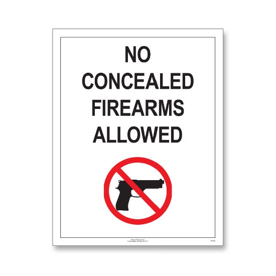 Picture of ComplyRight State Weapons Law Poster, English, Missouri, 11in x 14in