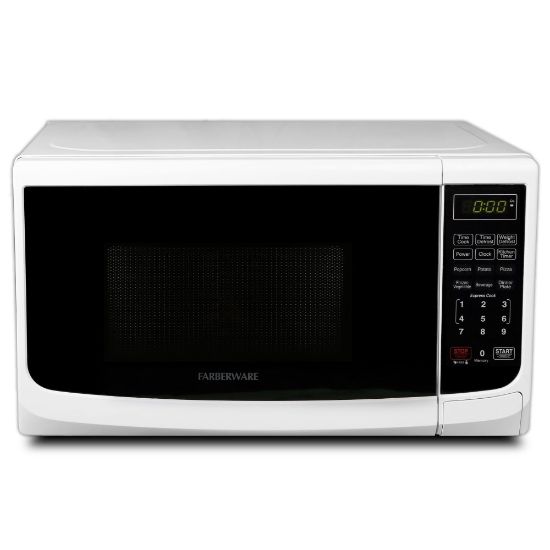 Picture of Farberware Classic 0.7 Cu Ft Countertop Microwave, White