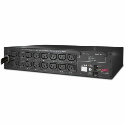 Picture of APC by Schneider Electric Rack PDU, Switched, 2U, 30A, 208V, (16)C13 - Switched - NEMA L6-30P - 16 x IEC 60320 C13 - 200 V AC - 2U - Rack-mountable