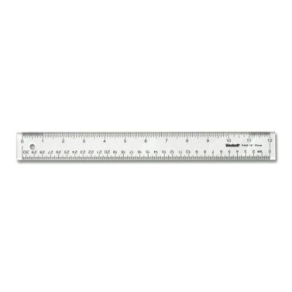 Picture of Westcott Acrylic See-Through Ruler, 12in