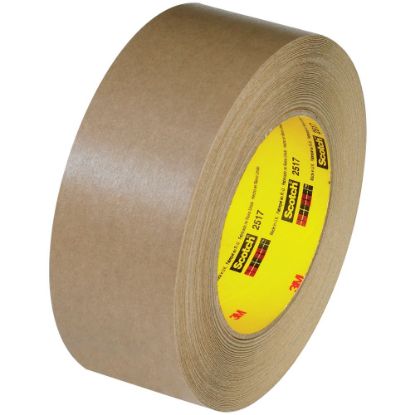 Picture of 3M 2517 Flatback Tape, 3in Core, 2in x 60 Yd., Kraft, Case Of 12