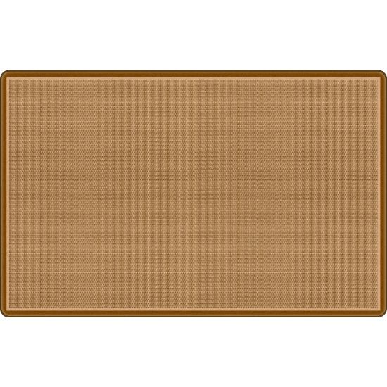 Picture of Flagship Carpets All Over Weave Area Rug, 7ft-1/2ft x 12ft, Tan