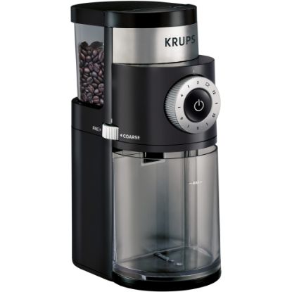 Picture of Krups Precise 12-Cup Coffee Grinder, Black